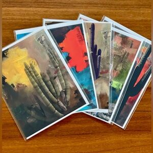 Set of 5 Postcards w/ Envelope